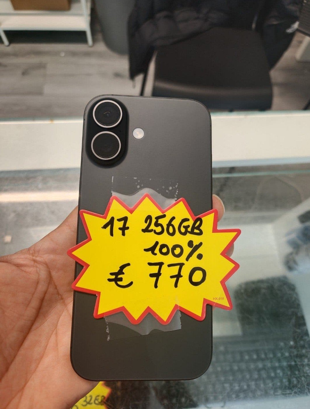 iPhone 17, 256 Go, batterie 100 avec garantie, Enlèvement ou Envoi