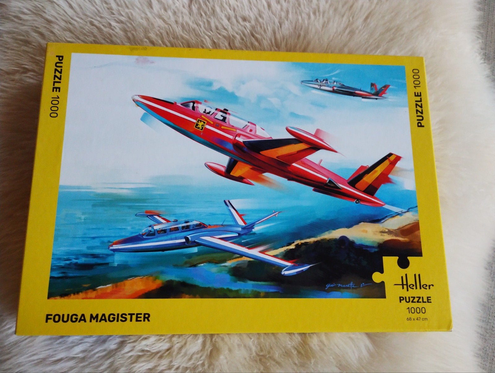 Puzzel: Fouga Magister - 1000 stuks, Ophalen