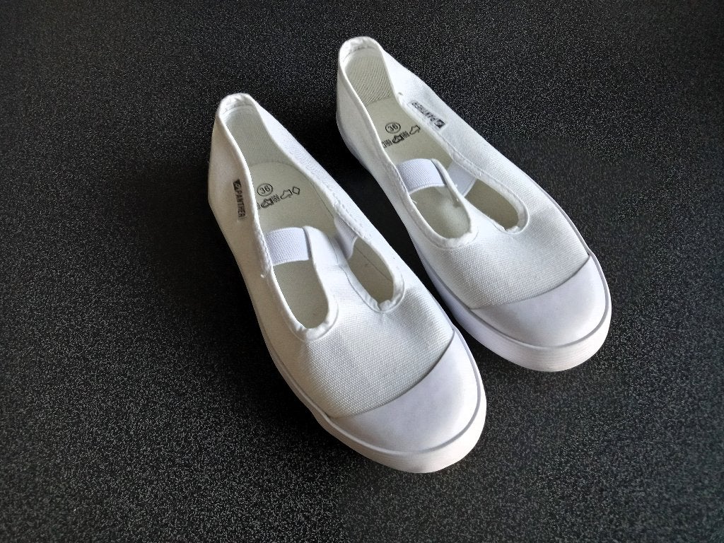 Turnpantoffels – maat 36, Sports & Fitness, Neuf, Enlèvement ou Envoi, Blanc, Chaussons de gymnastique