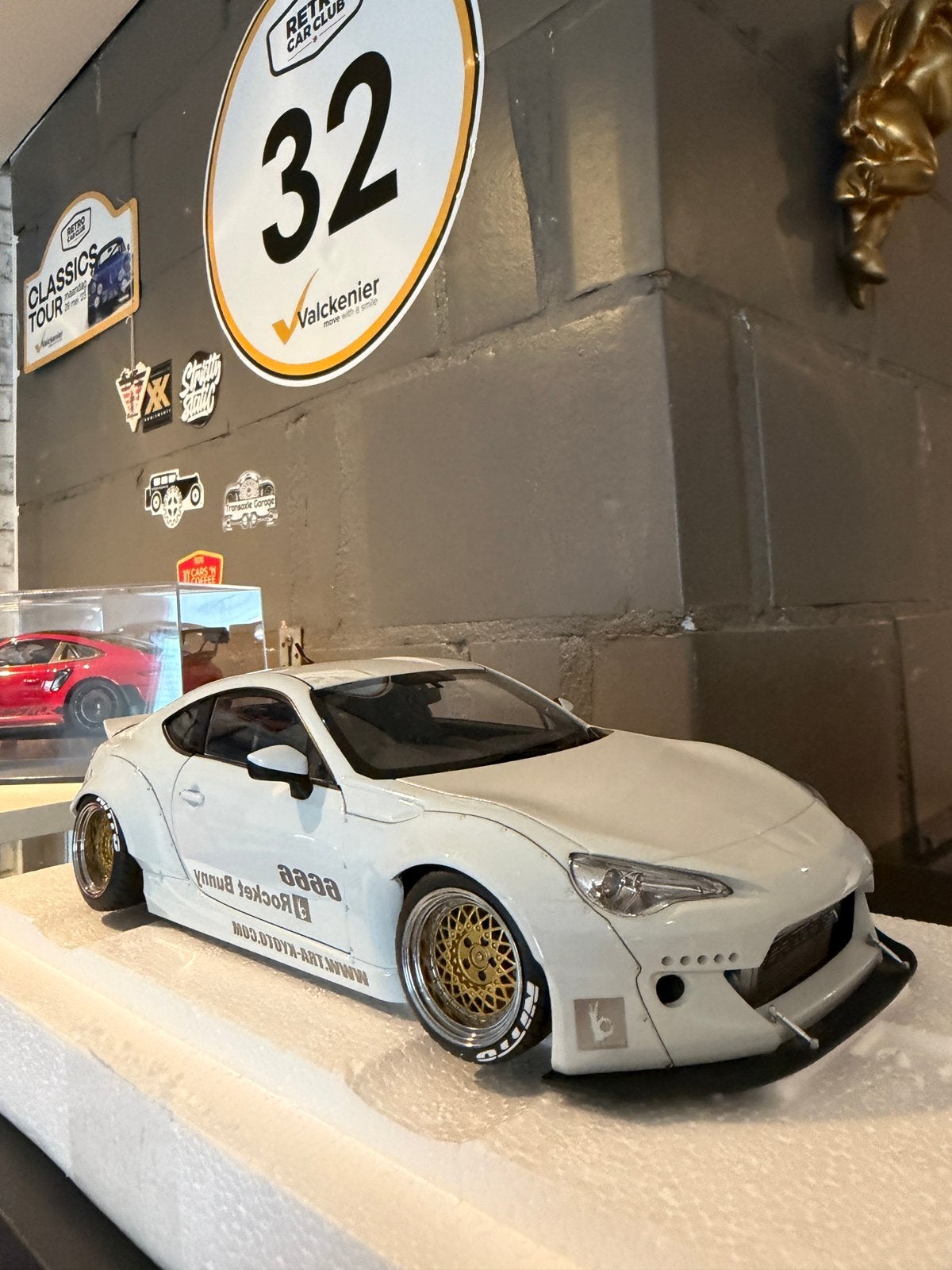 AutoArt Rocket Bunny Toyota GT86, Ophalen of Verzenden, Zo goed als nieuw, Autoart