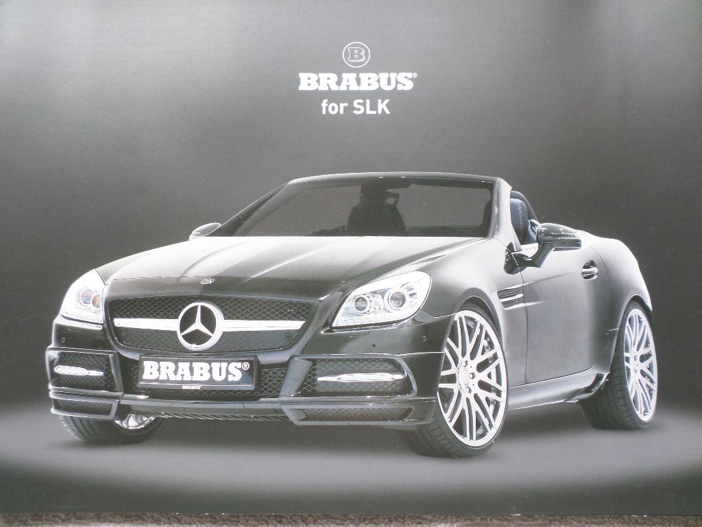 Brochure de la Mercedes Brabus SLK 2012, Enlèvement ou Envoi, Mercedes