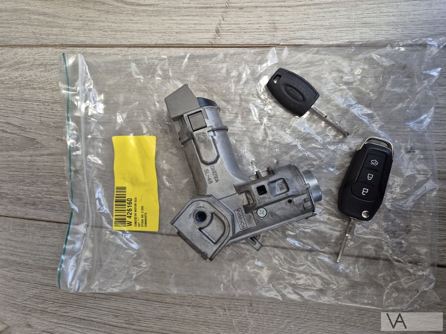 Ford Fiesta / B-max / Ka+ contactslot met sleutel 2013-2018, Auto-onderdelen, Gebruikt, -, -, Ophalen of Verzenden