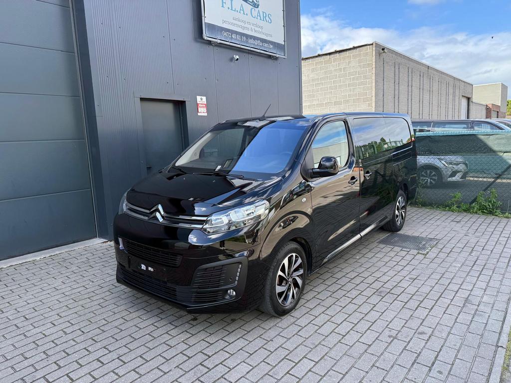 CITROEN JUMPY 2.0HDI AUTOMAAT 180PK DUBBEL CABINE EURO6B FUL, Auto's, Testrit aan huis, Stof, 4 cilinders, Citroën