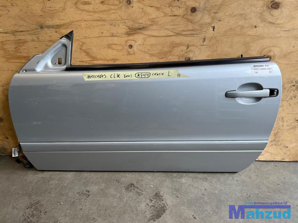 MERCEDES CLK W208 Zilver 744 links deur portier 1996-2002, Mercedes-Benz AG, Mercedes-Benz, Utilisé, Mercedesstrasse 120
70372  Stuttgart, DE