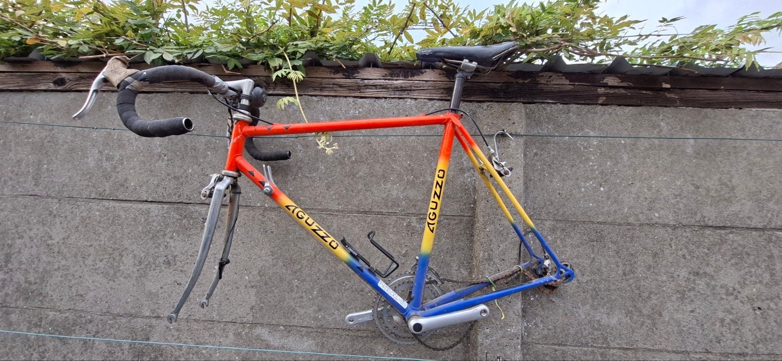 Stalen ros frame aguzzo in Greg Lemond team Z kleuren, Fietsen en Brommers, Ophalen