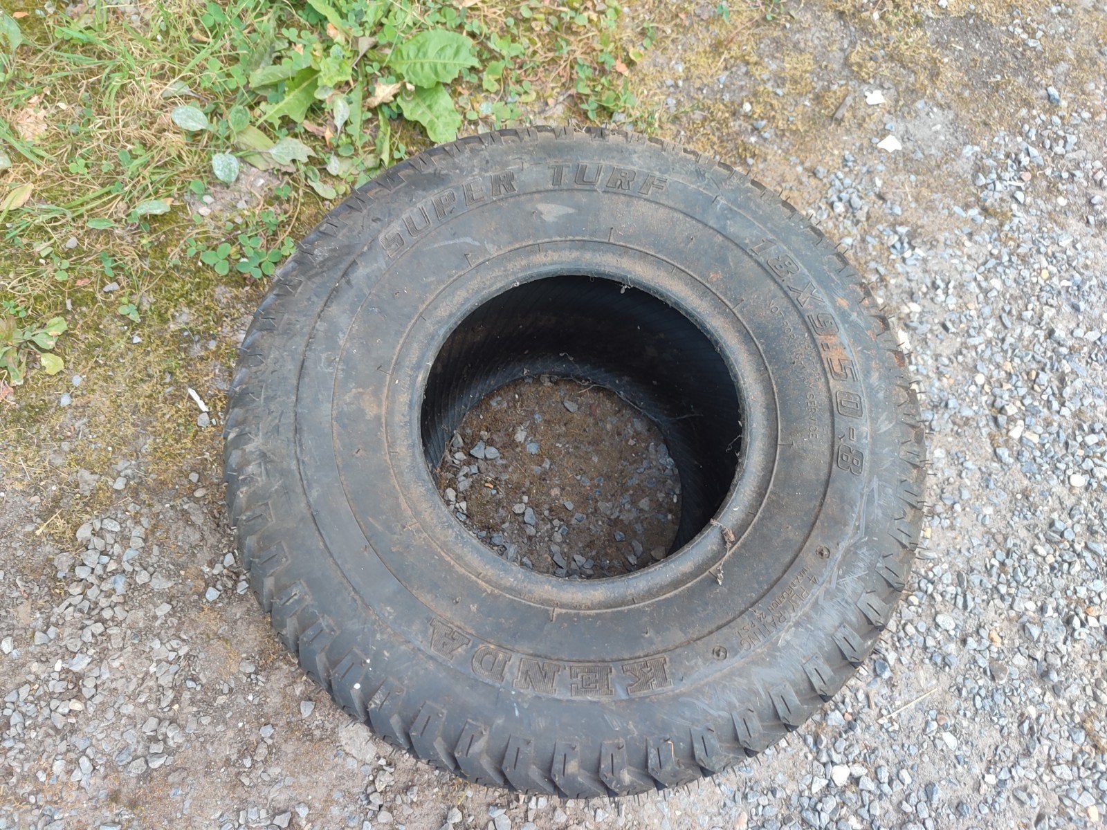 Pneu tracteur tondeuse neuf 18x9.50-8, Enlèvement, Neuf