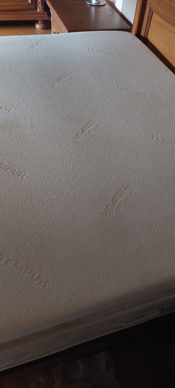 Topdekmatras tempur, Maison & Meubles, Chambre à coucher | Matelas & Sommiers, Matelas, Queen size, Enlèvement, 200 cm
