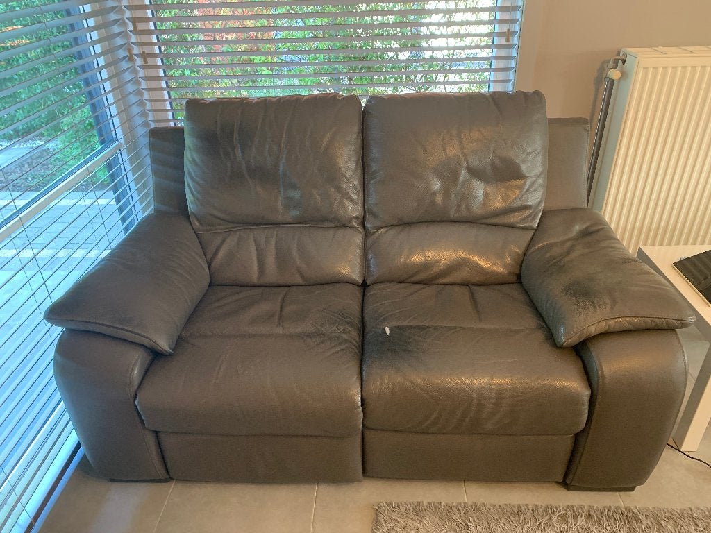 zetel met elektrische relax ( gratis), Ophalen, Gebruikt, 150 tot 200 cm, Tweepersoons