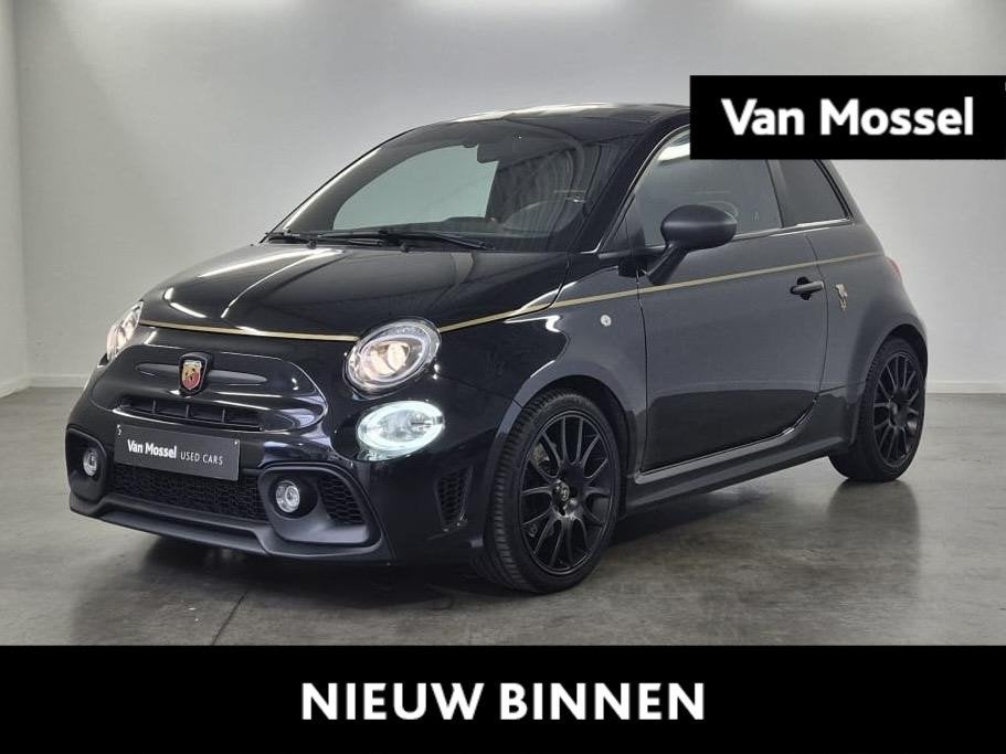 Abarth 595 1.4 T-Jet Scorpione Oro 'One of 2000', Auto's, 4 zetels, Stof, Gebruikt, Euro 6