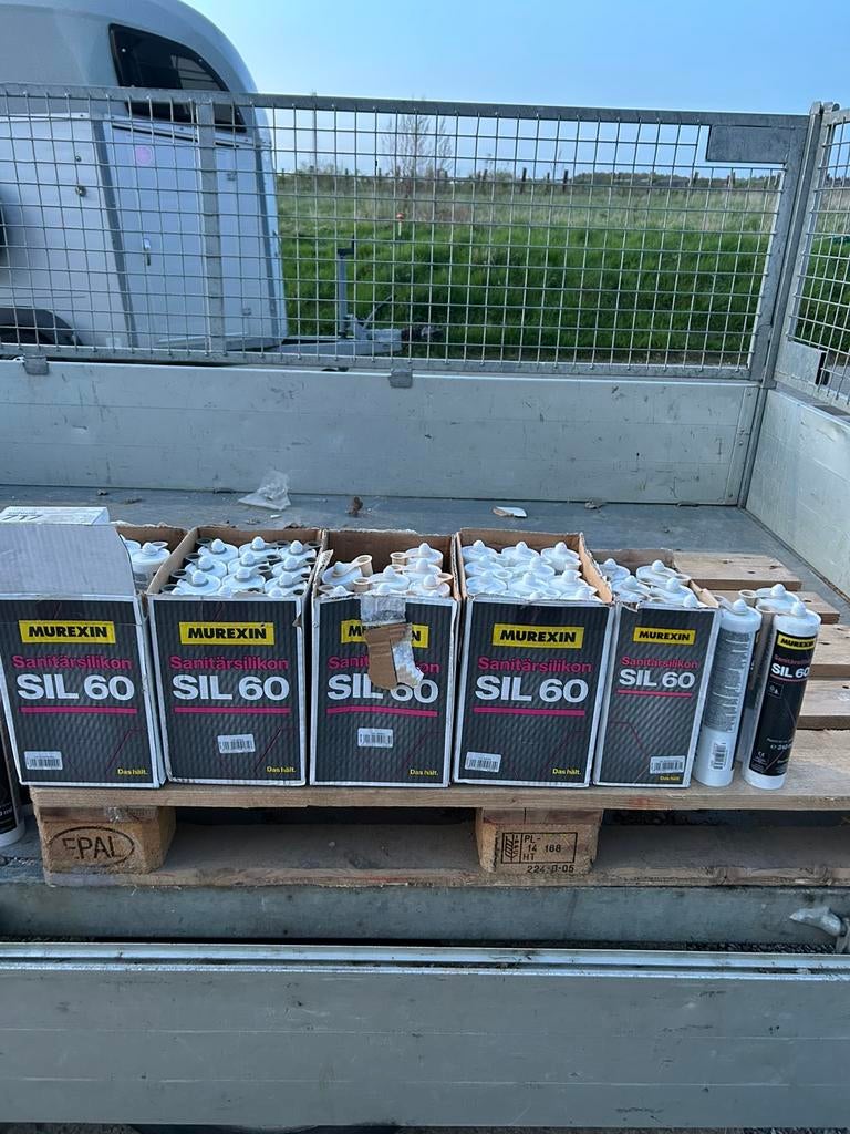 Très gros lot cartouches silicone Murexin SIL 60, Enlèvement, Comme neuf
