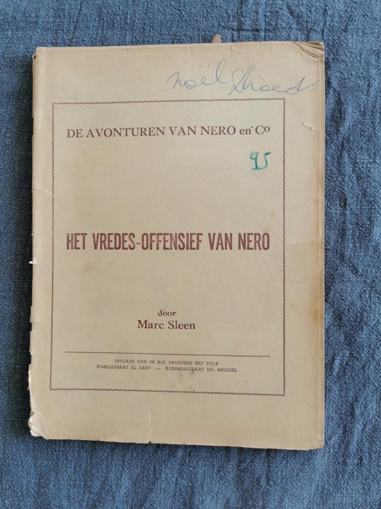 Oud stripverhaal van Nero, Boeken, Stripverhalen, Ophalen of Verzenden