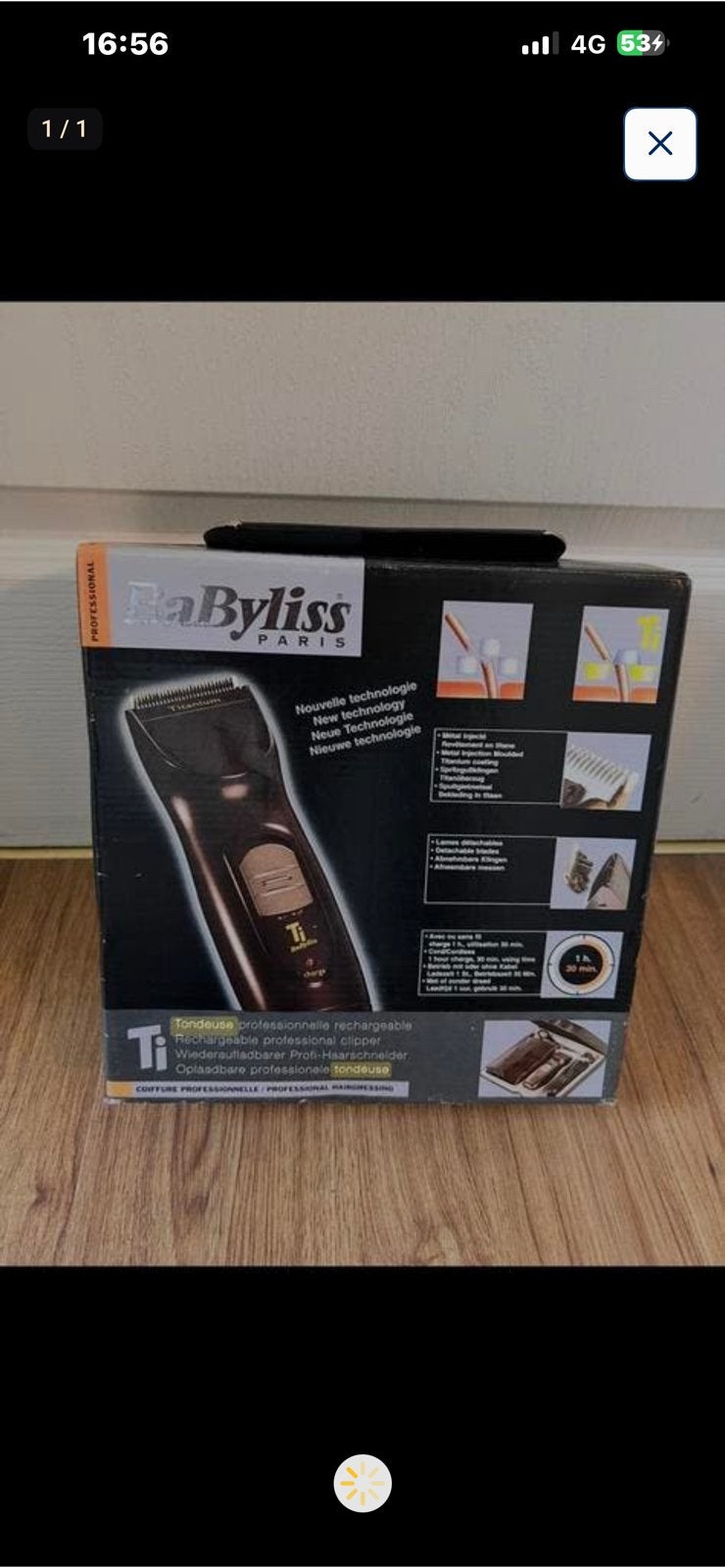 Tondeuse neuf babyliss, Enlèvement ou Envoi, Comme neuf