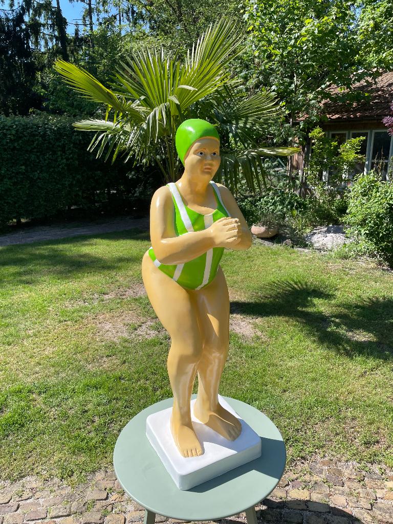 Plongeuse, jacuzzi, jardin, piscine, étang 115cm, Enlèvement, Neuf, Synthétique, Homme