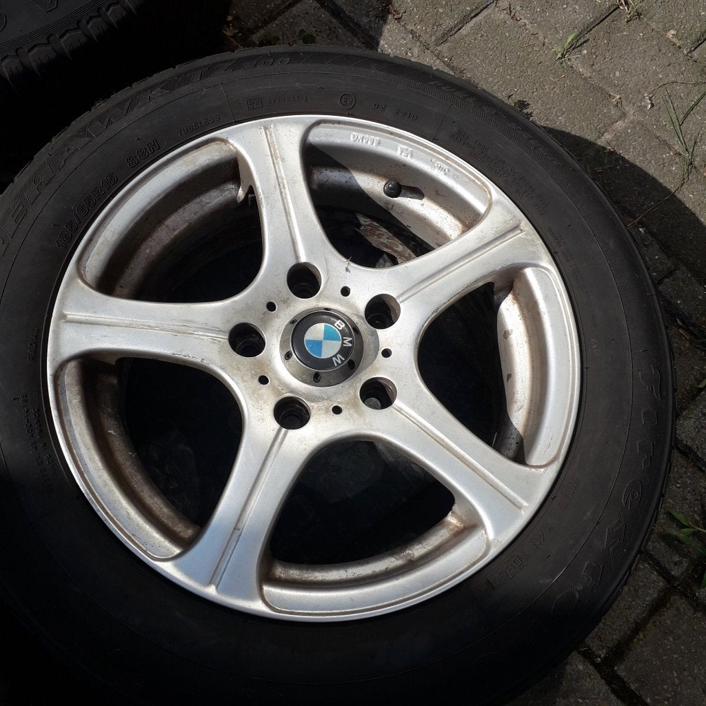 banden op velg, Auto-onderdelen, Banden en Velgen, Ophalen, Gebruikt, 15 inch, Banden en Velgen
