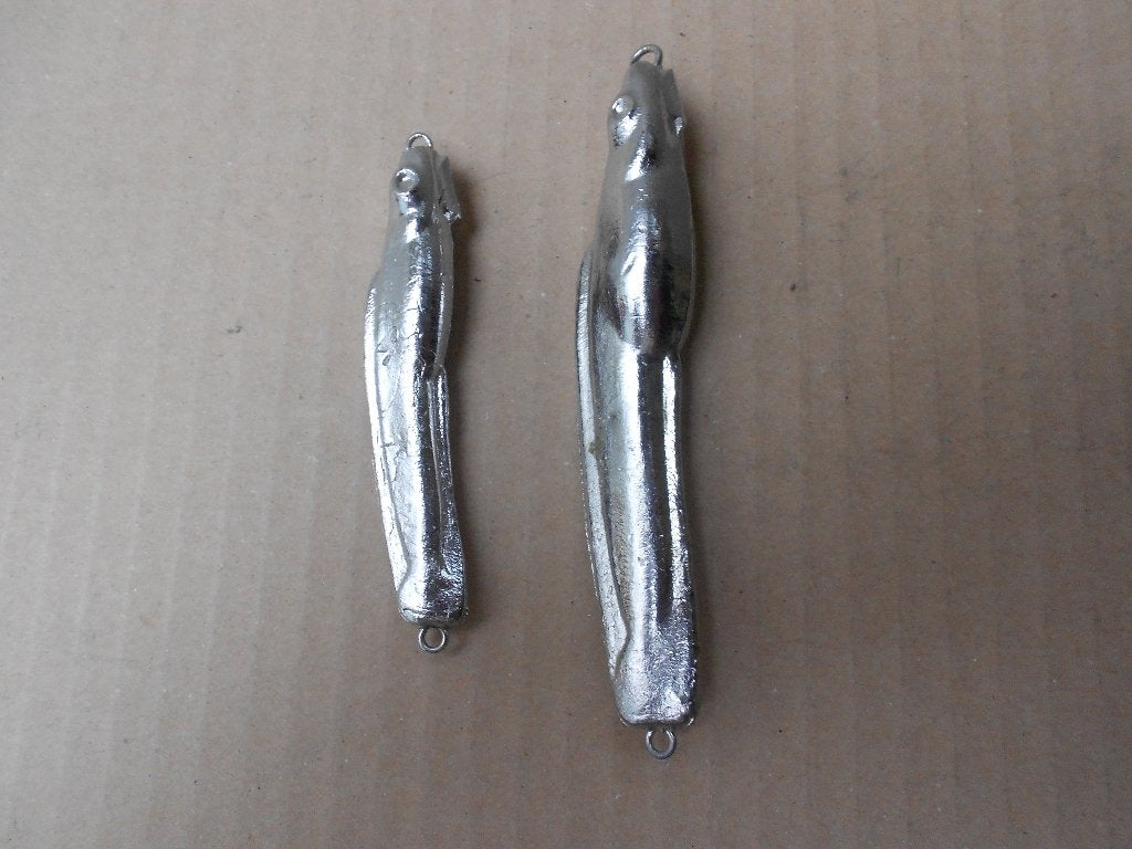 verchroomde lengpilkers, Ophalen of Verzenden, Nieuw