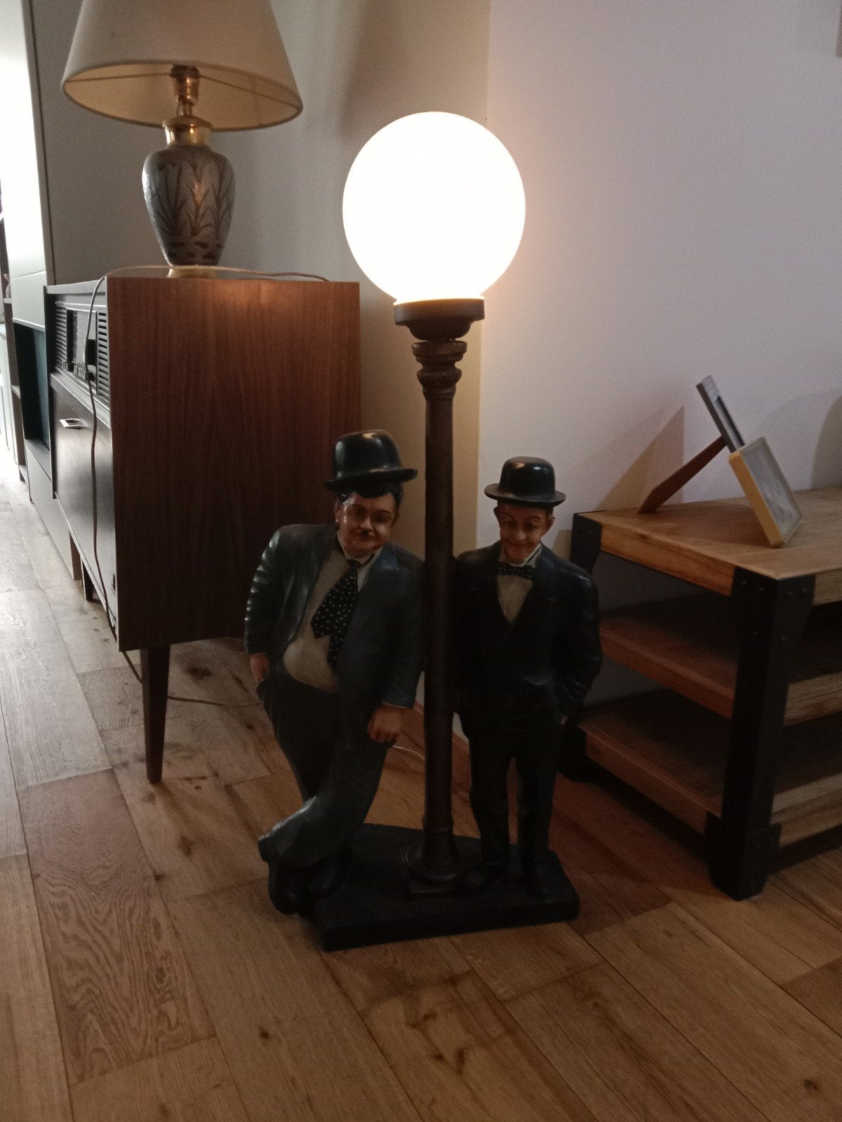Decoratie lamp, Ophalen