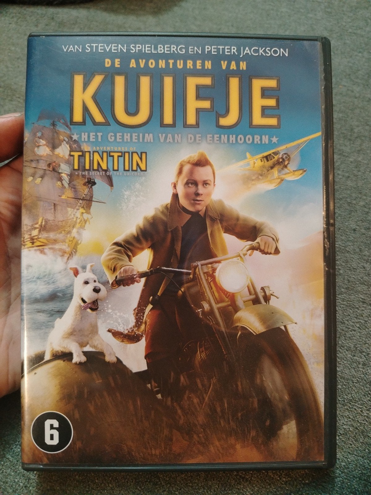 De avonturen van Kuifje – Het geheim van de Eenhoorn – DVD, Cd's en Dvd's, Ophalen
