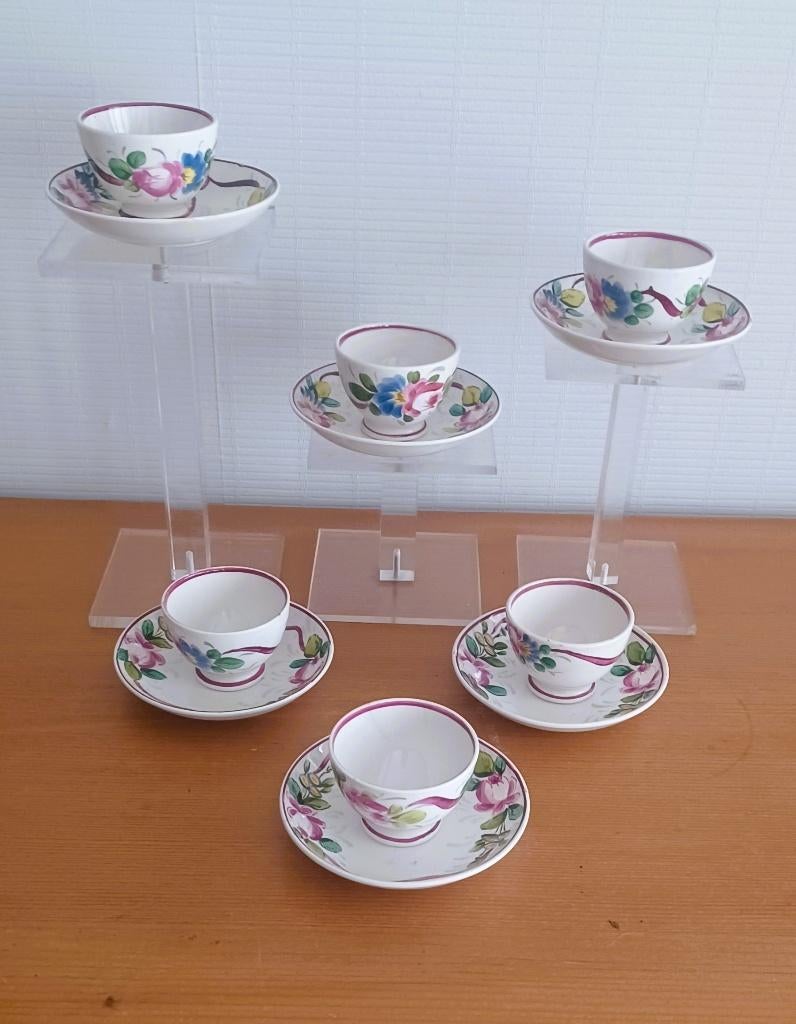 Ensemble de 6 Pochons Boch Frères Kéramis, Antiquités & Art, Enlèvement ou Envoi