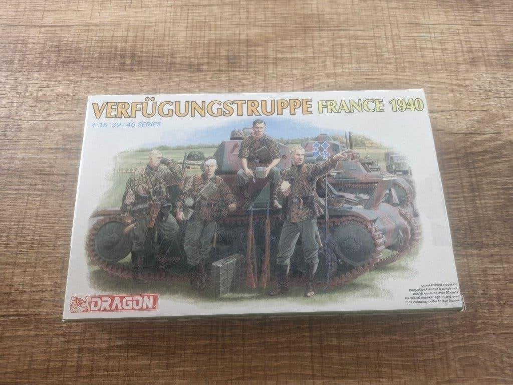 Dragon 1/35 Verfügungstruppe France 1940, Enlèvement ou Envoi, Neuf, 1:35 à 1:50, Personnage ou Figurines