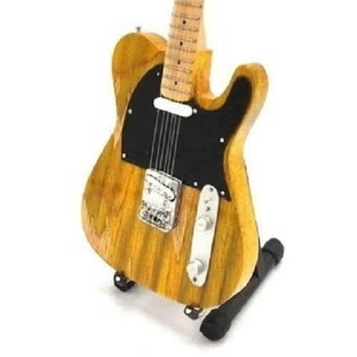 Miniatuur Fender Telecaster gitaar met gratis standaard, Ophalen of Verzenden, Nieuw