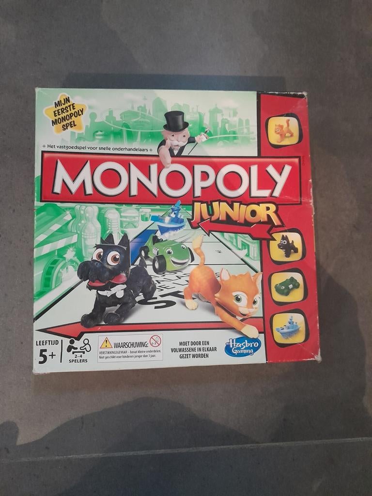 Monopoly Junior, Hobby en Vrije tijd, Ophalen of Verzenden