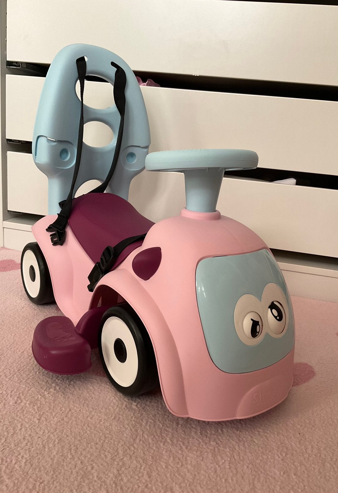 Smoby Maestro 3-in-1 loopauto – compleet – uitstekende staat, Kinderen en Baby's, Ophalen of Verzenden, Zo goed als nieuw