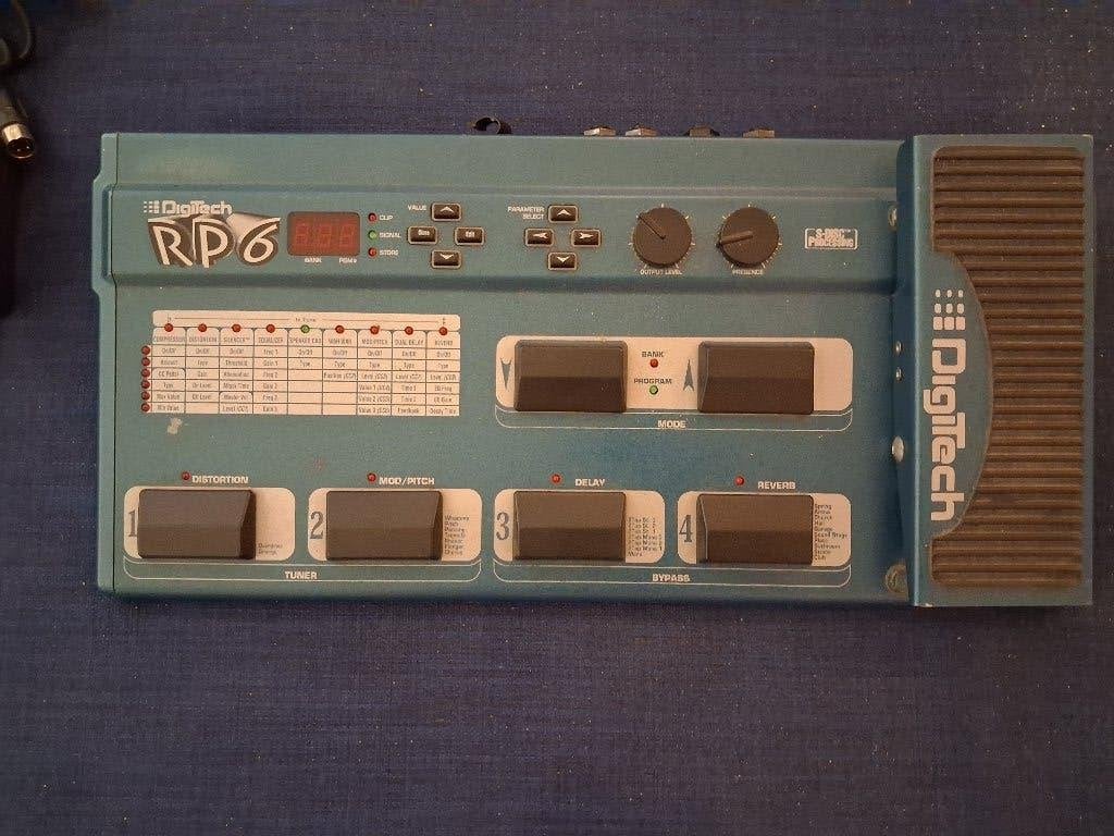 DigiTech RP6 multi-effectpedaal, Muziek en Instrumenten, Effecten, Gebruikt, Chorus, Delay of Echo, Reverb, Volume, Overige typen