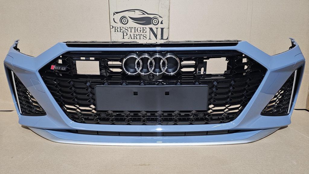 Voorbumper Audi A6 C8 4K RS6 ORIGINEEL PDC KLS CAMERA Bumper, Gebruikt, -, Voor, Bumper