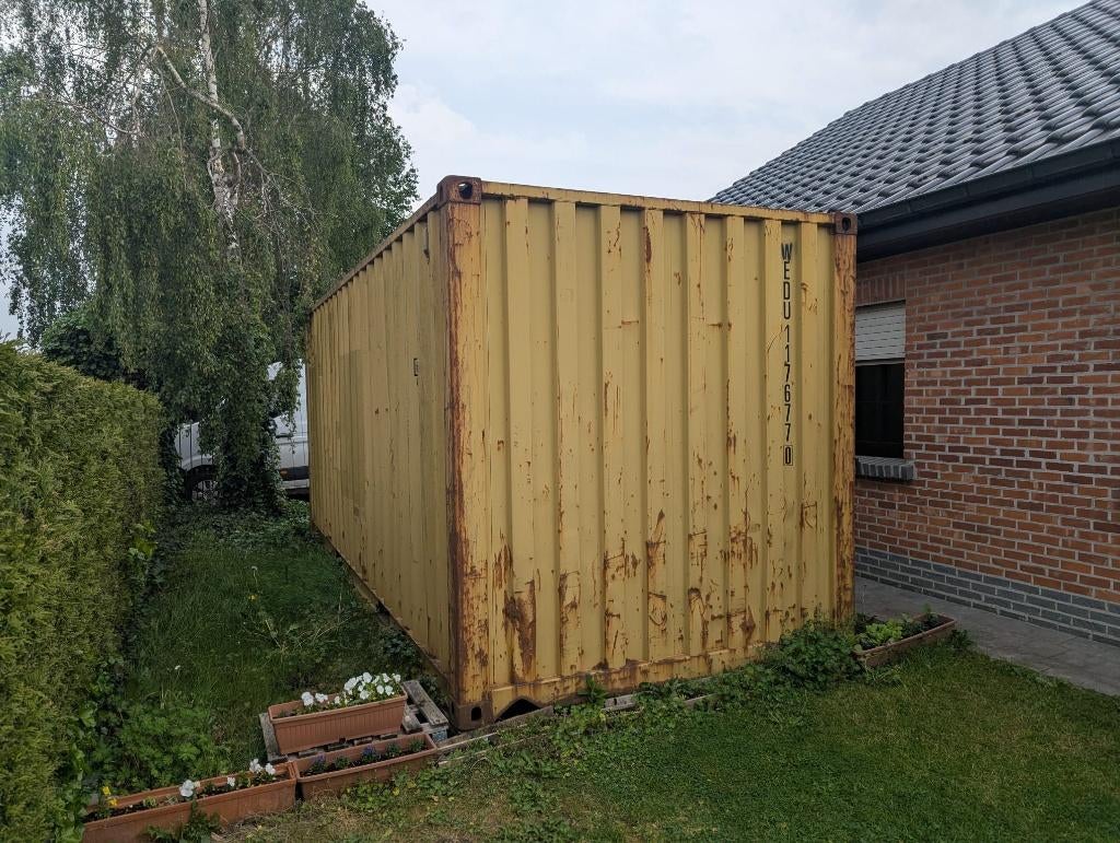 zeecontainer, Ophalen