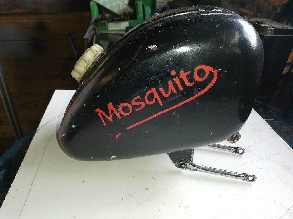 Mooi benzinetankje, Fietsen en Brommers, Brommeronderdelen | Oldtimers, Ophalen, Gebruikt, Tank, Overige merken