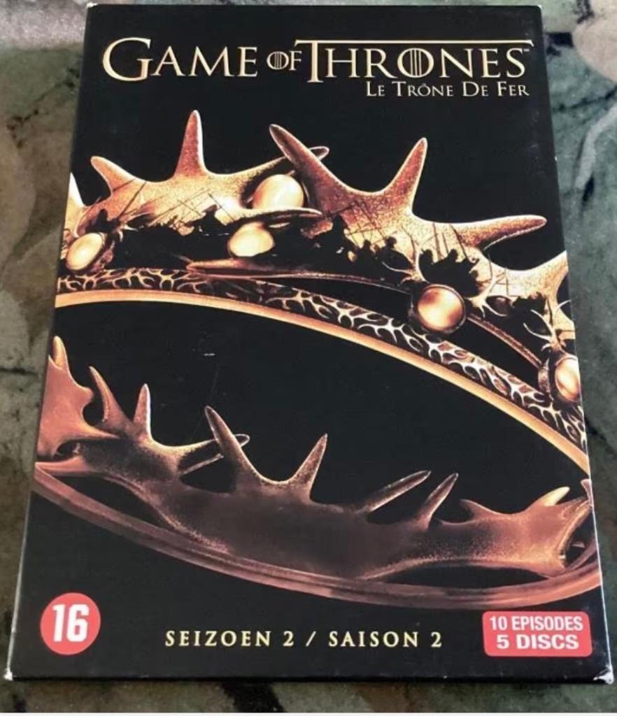 Game Of Thrones - Seizoen 2 ( box 5 dvd’s ), Cd's en Dvd's, Ophalen of Verzenden