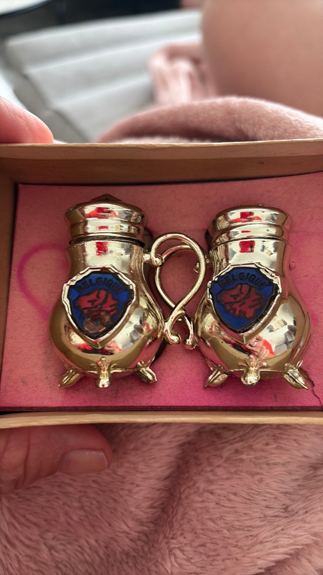 Zilver peper en zout setje, Antiek en Kunst, Antiek | Zilver en Goud, Ophalen, Zilver