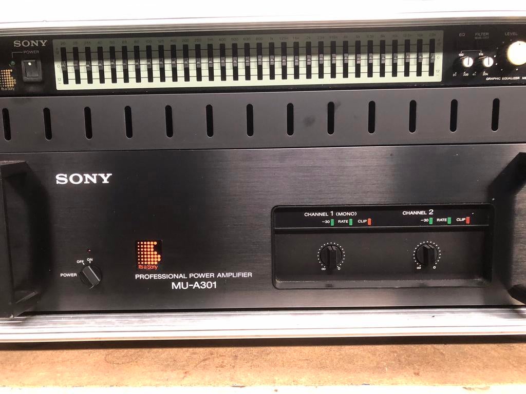 PRO SONY versterker MU-A301 EQ MU-E311, Ophalen, Zo goed als nieuw