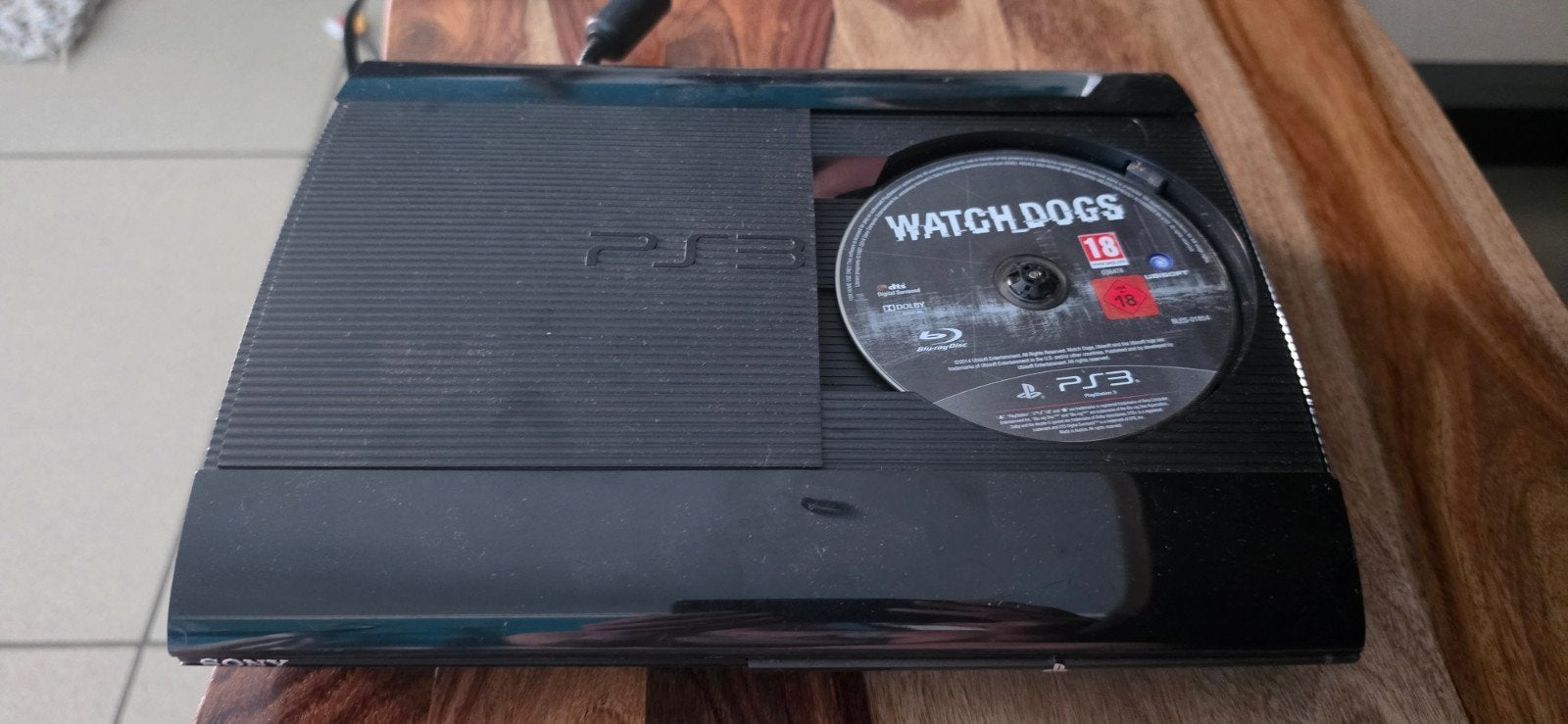 PlayStation 3 Super Slim (Inclusief Kabels & Game Watch Dogs, Games en Spelcomputers, Spelcomputers | Sony PlayStation 3, Ophalen