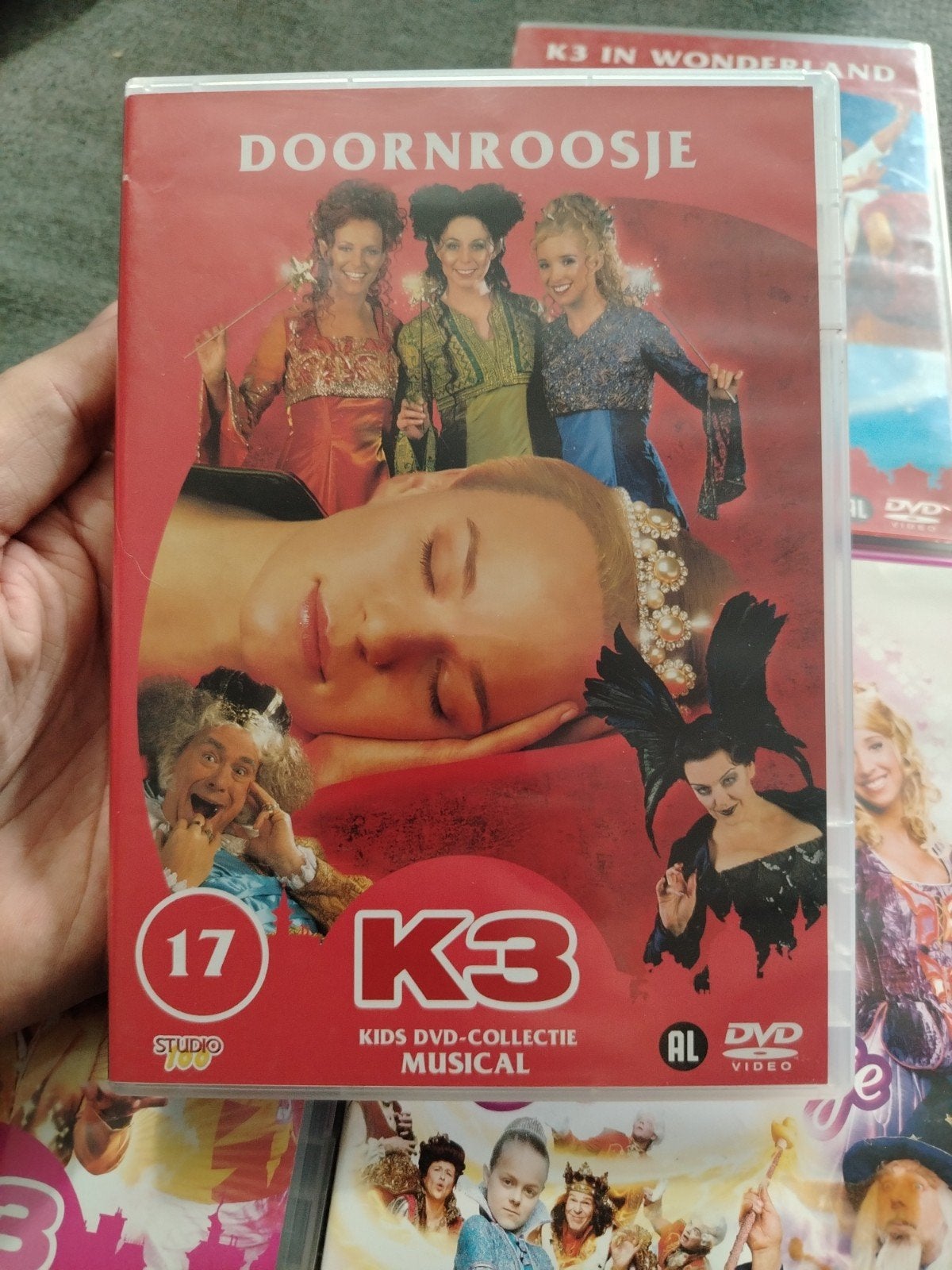 k3 (O.G) dvd's (musical, show, en twee films), Enlèvement, Film