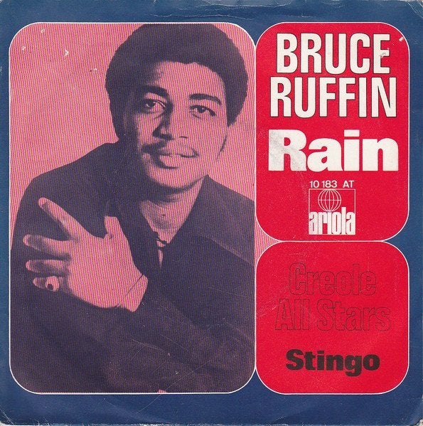 7" Bruce Ruffin / Creole All Stars  – Rain / Stingo, Cd's en Dvd's, Vinyl Singles, Gebruikt, 7 inch, Ophalen of Verzenden, Reggae en Ska