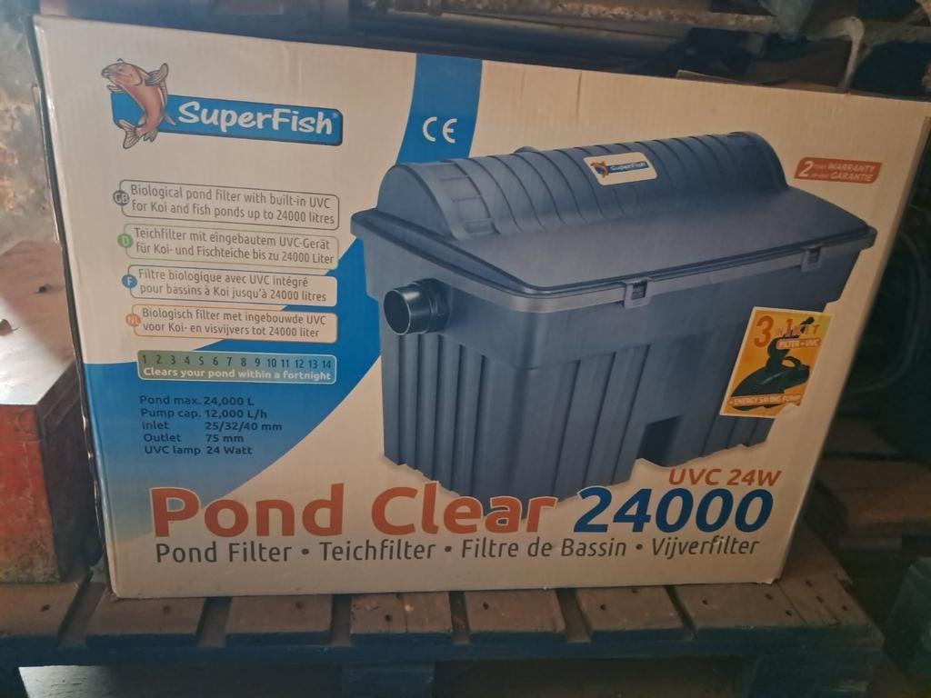 Pompe filtrante, Enlèvement