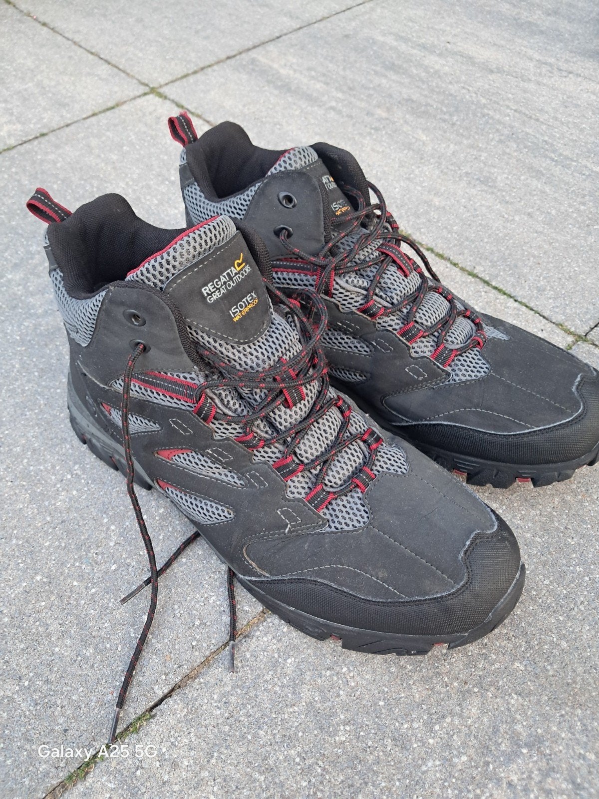 Regatta Mens Holcombe Waterproof Mid Walking Boots, Sport en Fitness, Ophalen of Verzenden