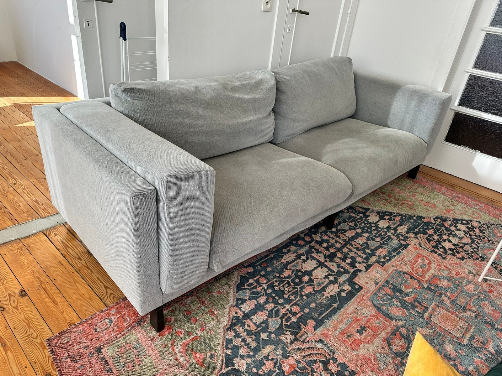 Drie-zit zetel in zeer goede staat, Maison & Meubles, Canapés | Coins salons complets, Enlèvement, Comme neuf