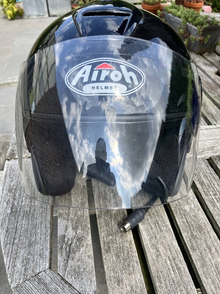Helm Airoh Small, Motoren, Jethelm, S, Tweedehands, Ophalen