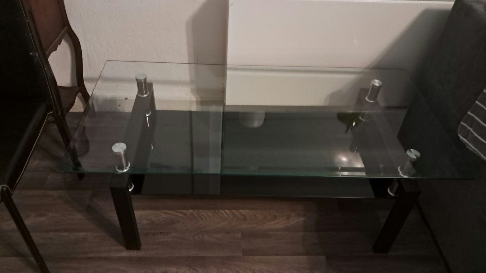 glazen salontafel, Ophalen, Zo goed als nieuw, Glas