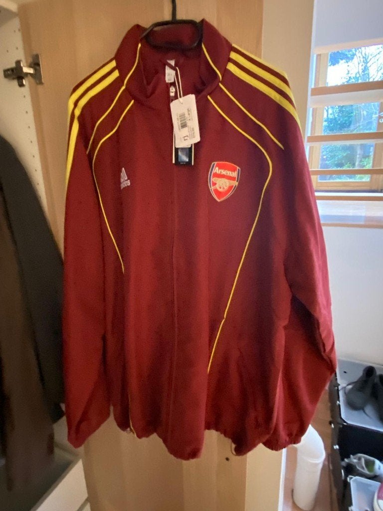 Veste de training Arsenal – Neuve avec étiquette, Enlèvement ou Envoi, Taille 56/58 (XL), Adidas, Neuf