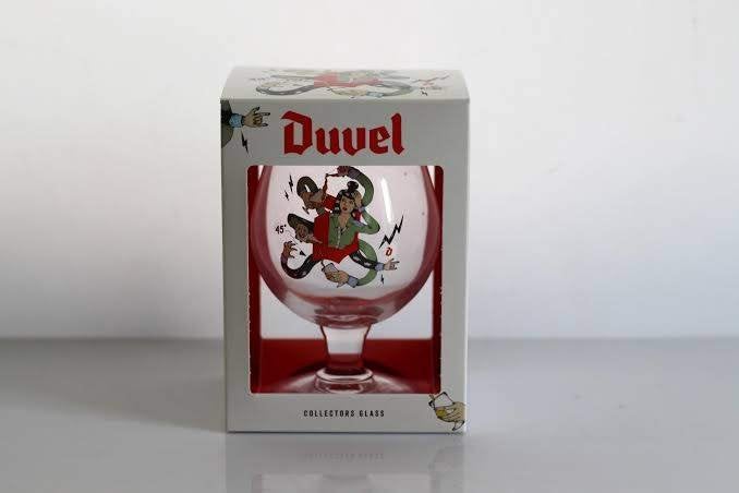 Verre de collection Duvel 'Manuel Murillo' 'Gift Ritual', Collections, Enlèvement ou Envoi, Neuf, Verre à bière