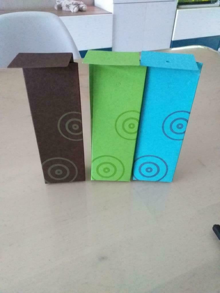 Hoge doosjes met flap collectie UITVERKOOP, Ophalen of Verzenden, Nieuw, Kraamcadeau