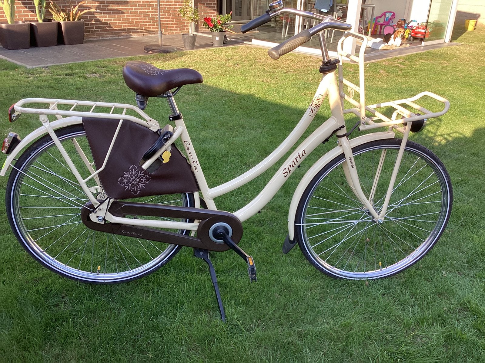 Damesfiets Sparta, Fietsen en Brommers, Ophalen, Gebruikt, Terugtraprem, Sparta