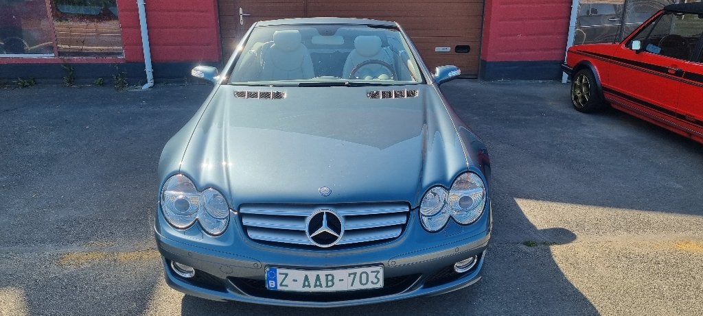 Mercedes sl 350 80000km, Autos, Cuir, Achat, Beige, Entretenue par le concessionnaire