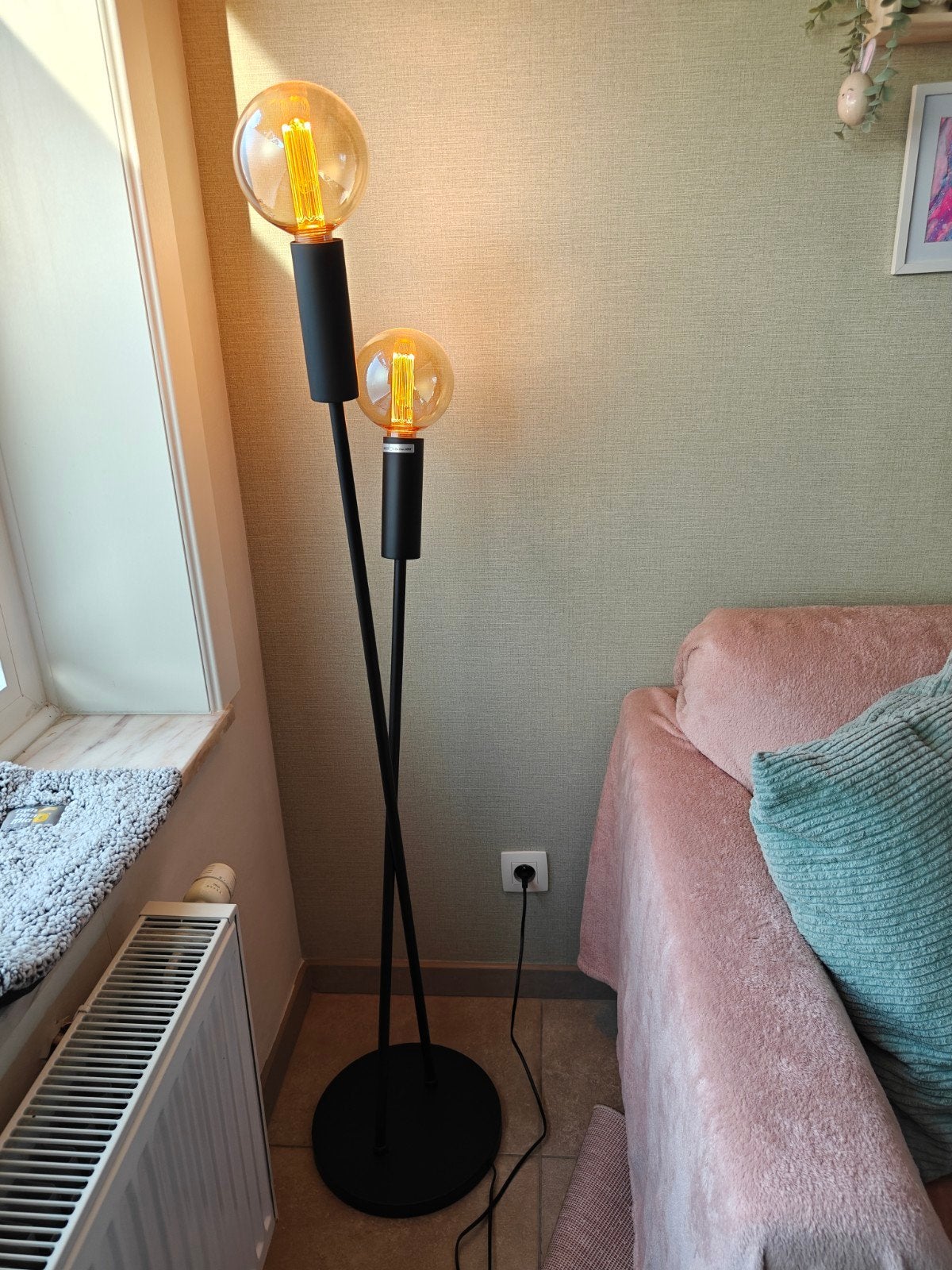staande lamp Mojo weba, Comme neuf, Enlèvement, E27 (grand), 100 à 150 cm