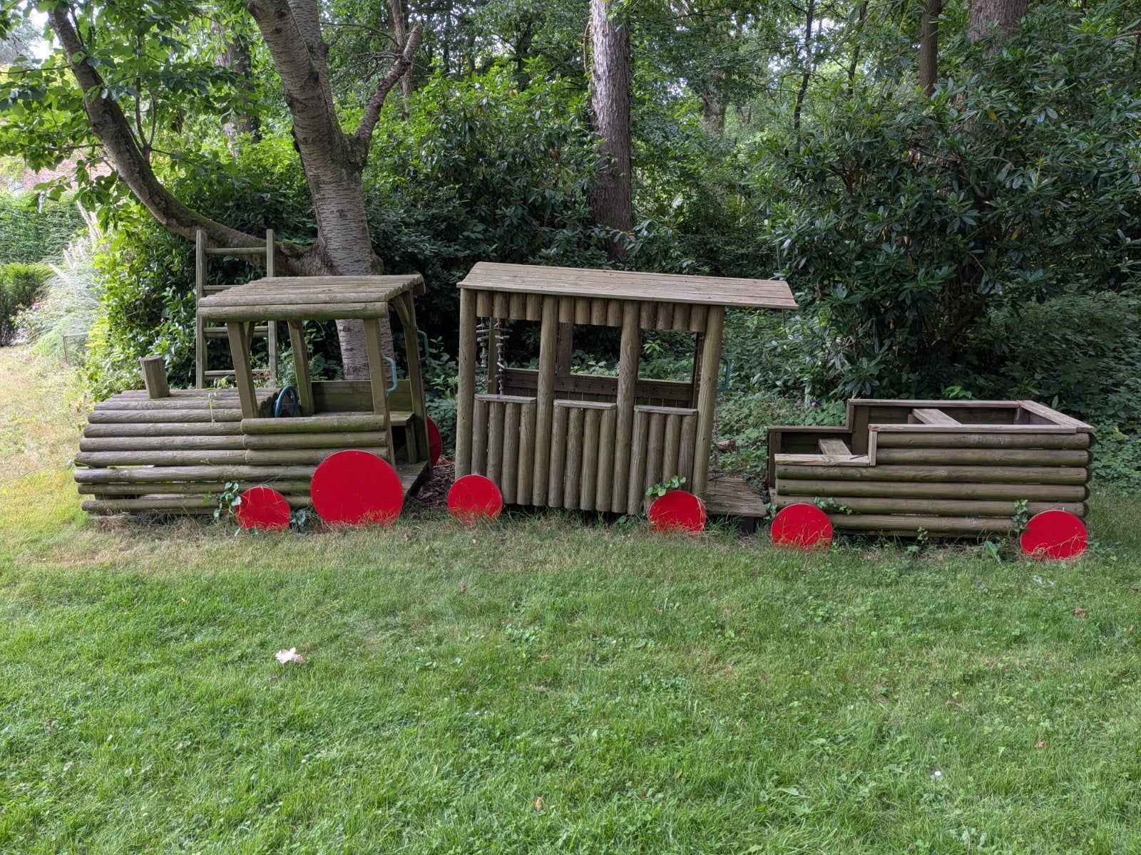 Houten trein, Kinderen en Baby's, Speelgoed | Houten speelgoed, Ophalen