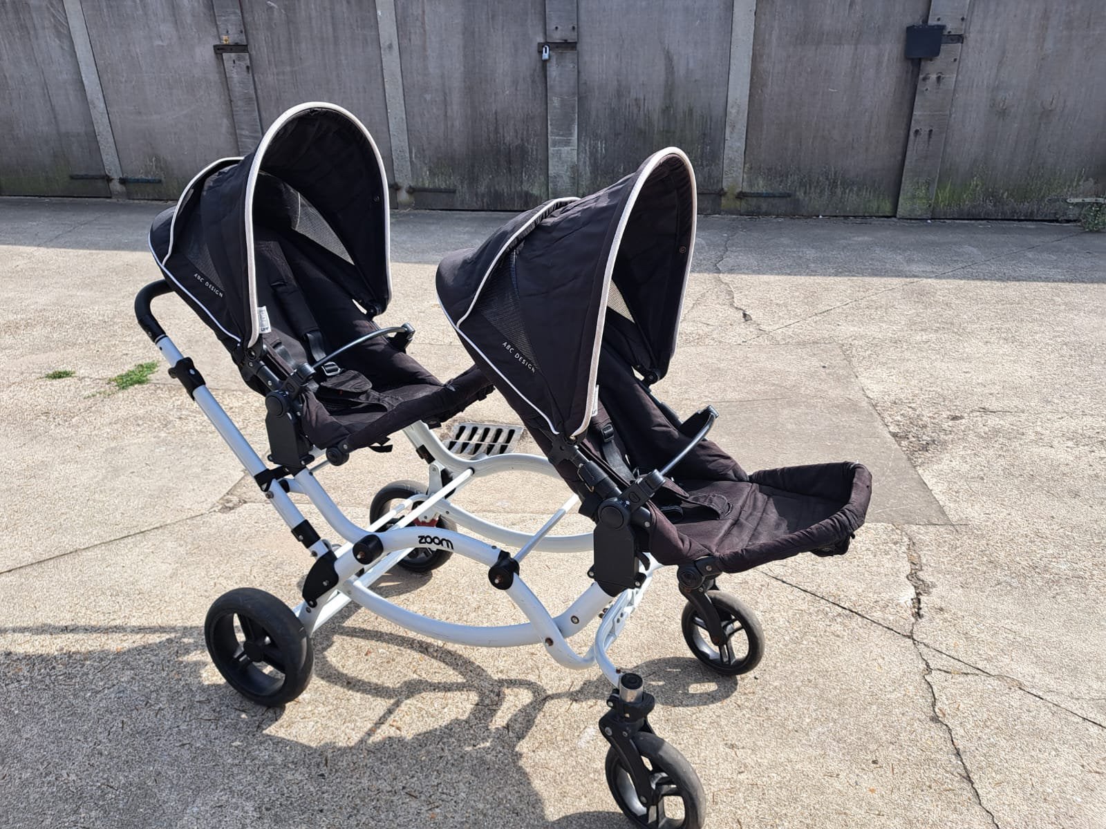 ABC Design Zoom Twin Buggy, Ophalen, Gebruikt