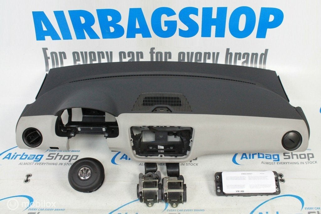 Airbag kit Tableau de bord noir/gris VW Up 2012-2016